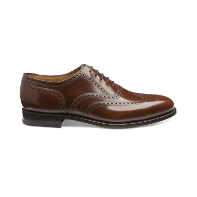 Loake 202 Polished Brown Brogue