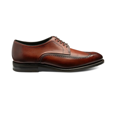 Loake Bale Scotch Patina Brown Derby Shoe