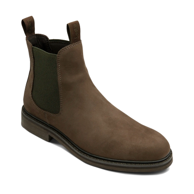 Loake Ducksworth Waterproof Brown Nubuck Chelsea Boot