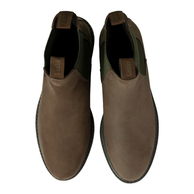 Loake Ducksworth Waterproof Brown Nubuck Chelsea Boot