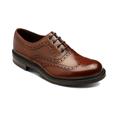 Loake Edward Seared Mahogany Oxford Country Brogue