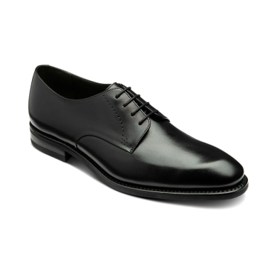 Loake Gosling Black Derby Shoe