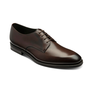 Loake Gosling Dark Brown Derby Shoe