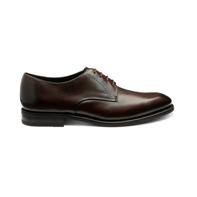 Loake Gosling Dark Brown Derby Shoe