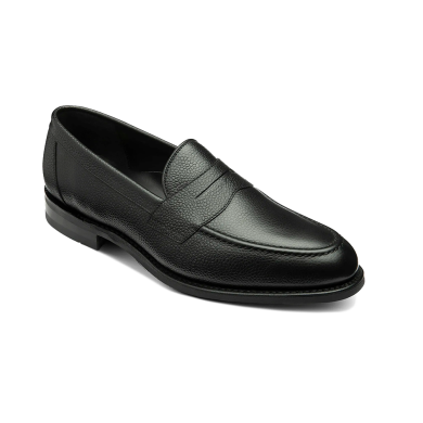 Loake Imperial Black Grain Loafer