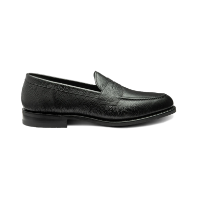 Loake Imperial Black Grain Loafer