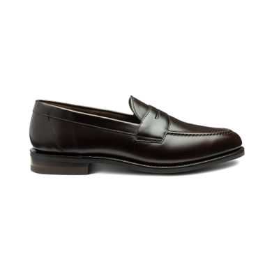 Loake Imperial Dark Brown Polished Loafer