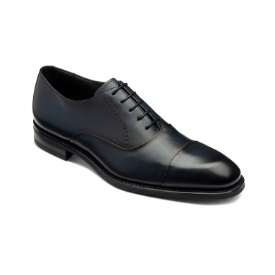 Loake Phoenix Navy Toe Cap Shoe