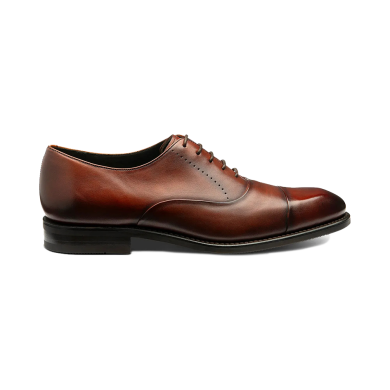 Loake Phoenix Scotch Patina Brown Toe Cap Shoe